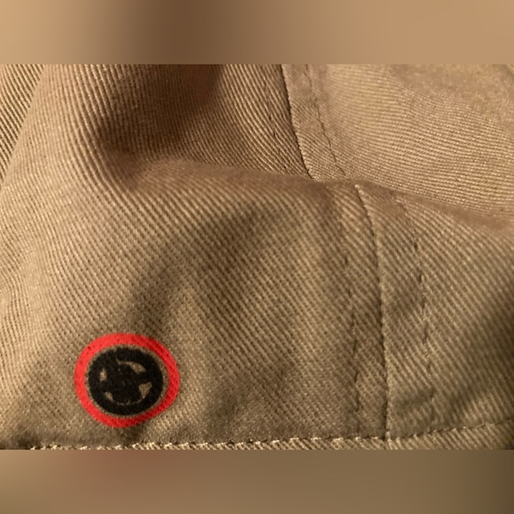 Rhude Beige Hat with Red and Black Emblem - Picture 4 of 10